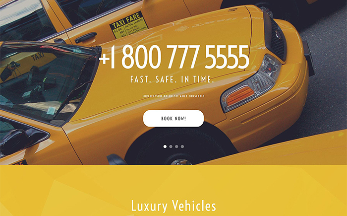 Taxi WordPress Theme 