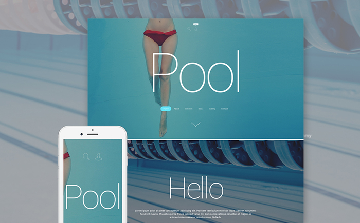 Pool Cleaning WordPress Theme 
