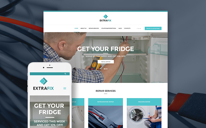 Handyman WordPress Theme 