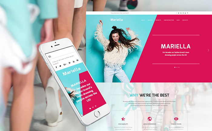 Fashion Designer WordPress Theme 
