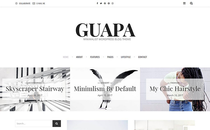 Fashion Blog Responsive WordPress Theme