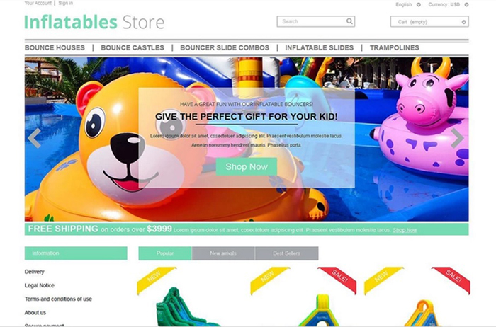 PrestaShop Multipurpose Responsive Theme 
