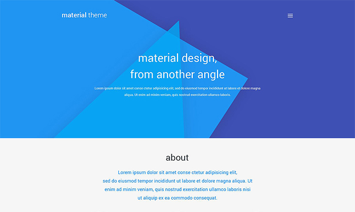 Web Design WordPress Template