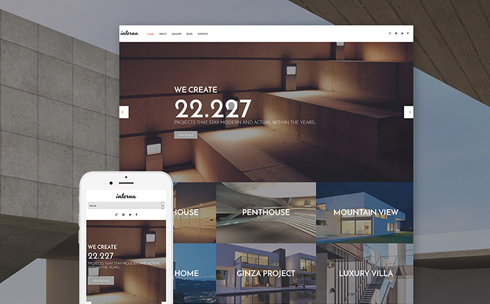 Architecture Portfolio WordPress Theme