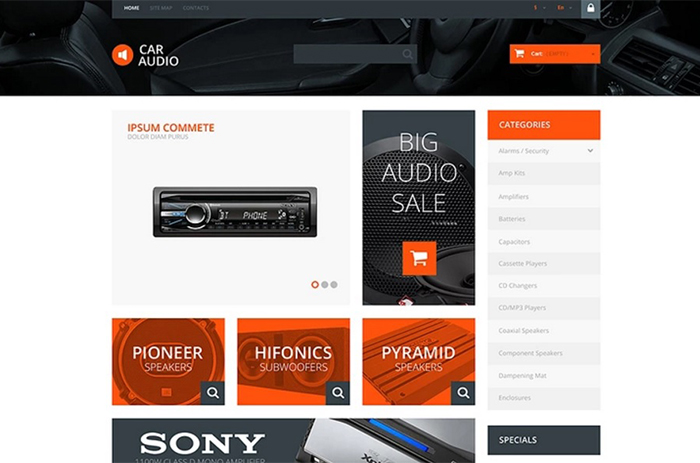 PrestaShop Multipurpose Responsive Theme 