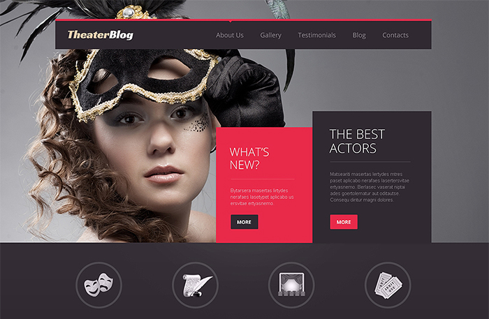 Theater Responsive WordPress Theme