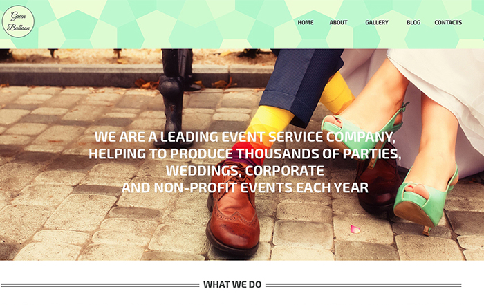 Memorable Events Planner WordPress Theme