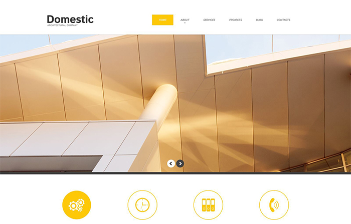 Architecture Responsive WordPress Theme