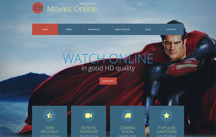 Movie Responsive WordPress Theme
