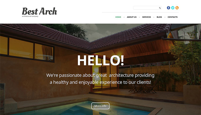 Architectural WP Theme