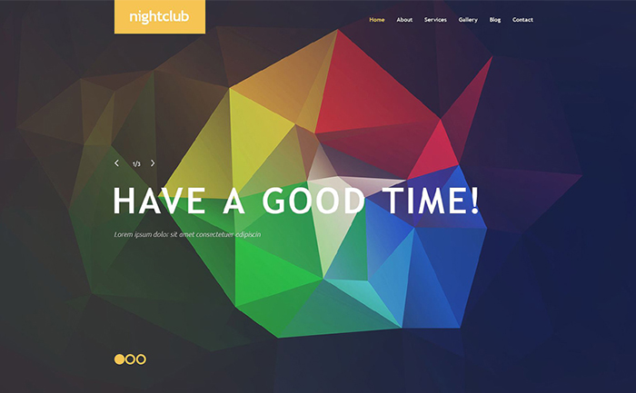 Night Club WP Template 