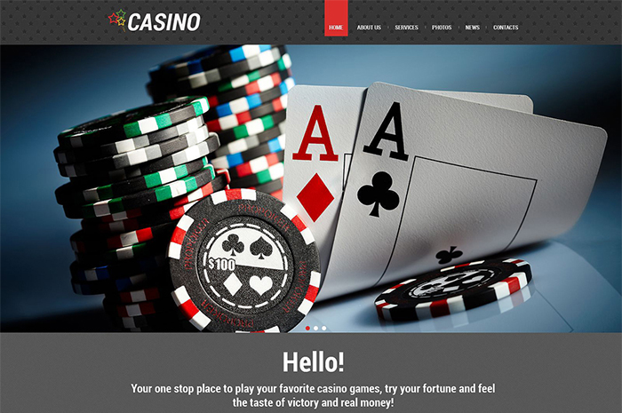 Online Casino Responsive WordPress Theme