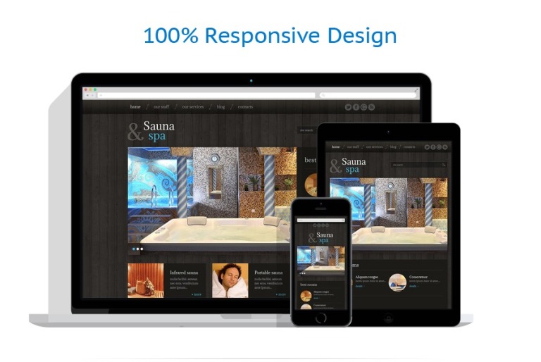 Sauna Responsive Word Press Theme