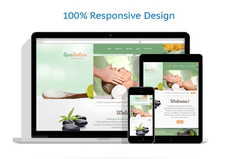 Spa salon Word Press Theme