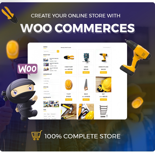 Bheem : Construction WordPress Theme