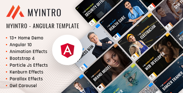 Angular MyIntro Preview Image
