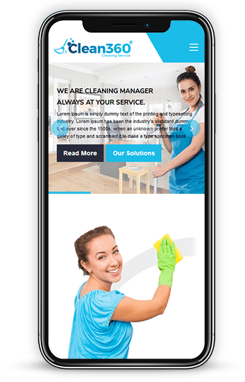 Cleaning Mobile Image