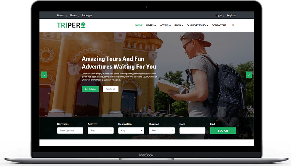 Triper Desktop Image